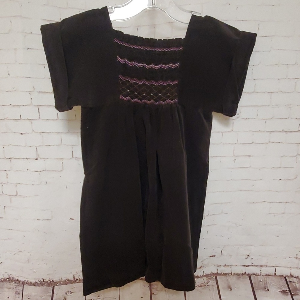 Bonpoint Smocked Corduroy Dress #523